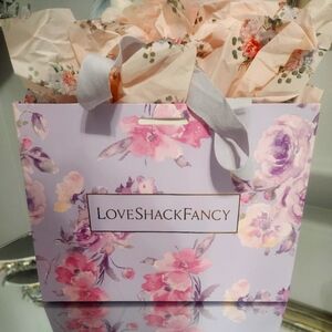 Love shack fancy shopping bag